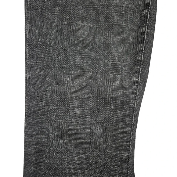 Textile Elizabeth & James Ankle Skinny Jeans Debbie Black Plaid Denim - Picture 2 of 7